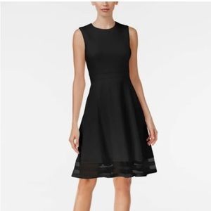 Calvin Klein sleeveless black dress